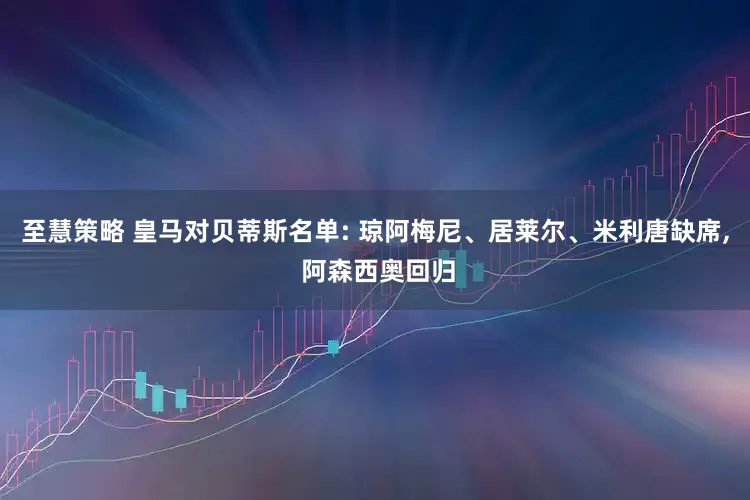 至慧策略 皇马对贝蒂斯名单: 琼阿梅尼、居莱尔、米利唐缺席, 阿森西奥回归
